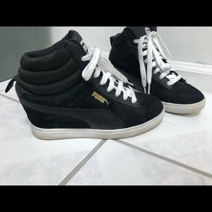 Puma Wedge Heel High Top sneakers - Black - 6